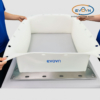 KHỚP NỐI MỀM SILICON MẶT BÍCH HÌNH CHỮ NHẬT - SILICON THỰC PHẨM