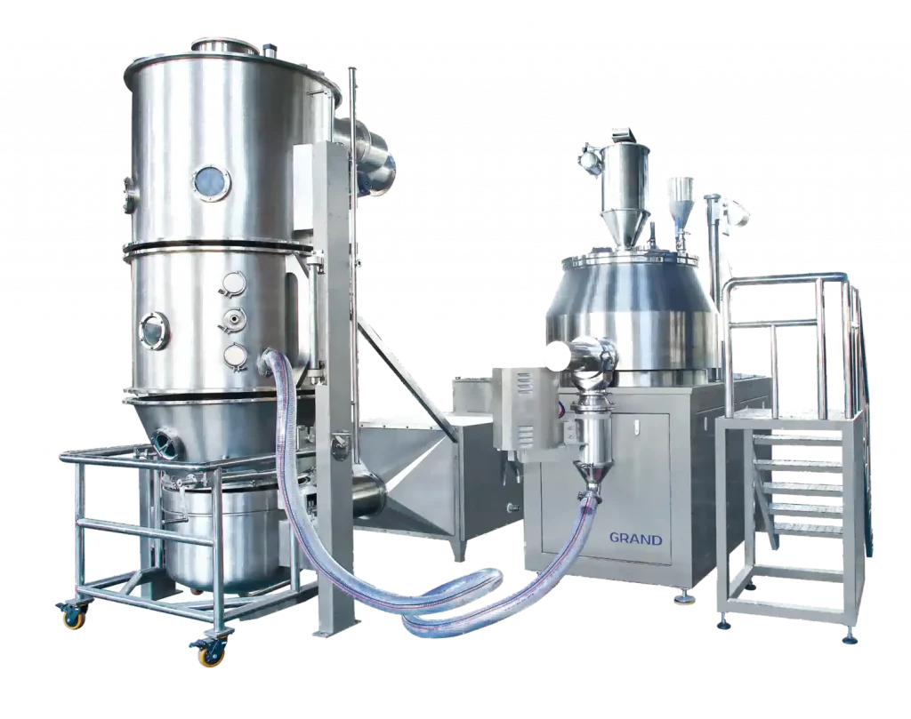 MÁY SẤY TẦNG SÔI TẠO HẠT TRONG DƯỢC PHẨM